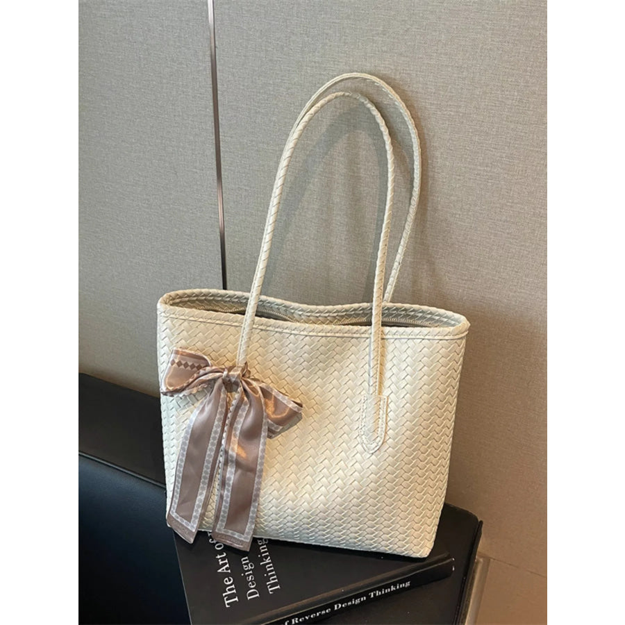 Woven Texture Shoulder Bag Apparel and Accessories