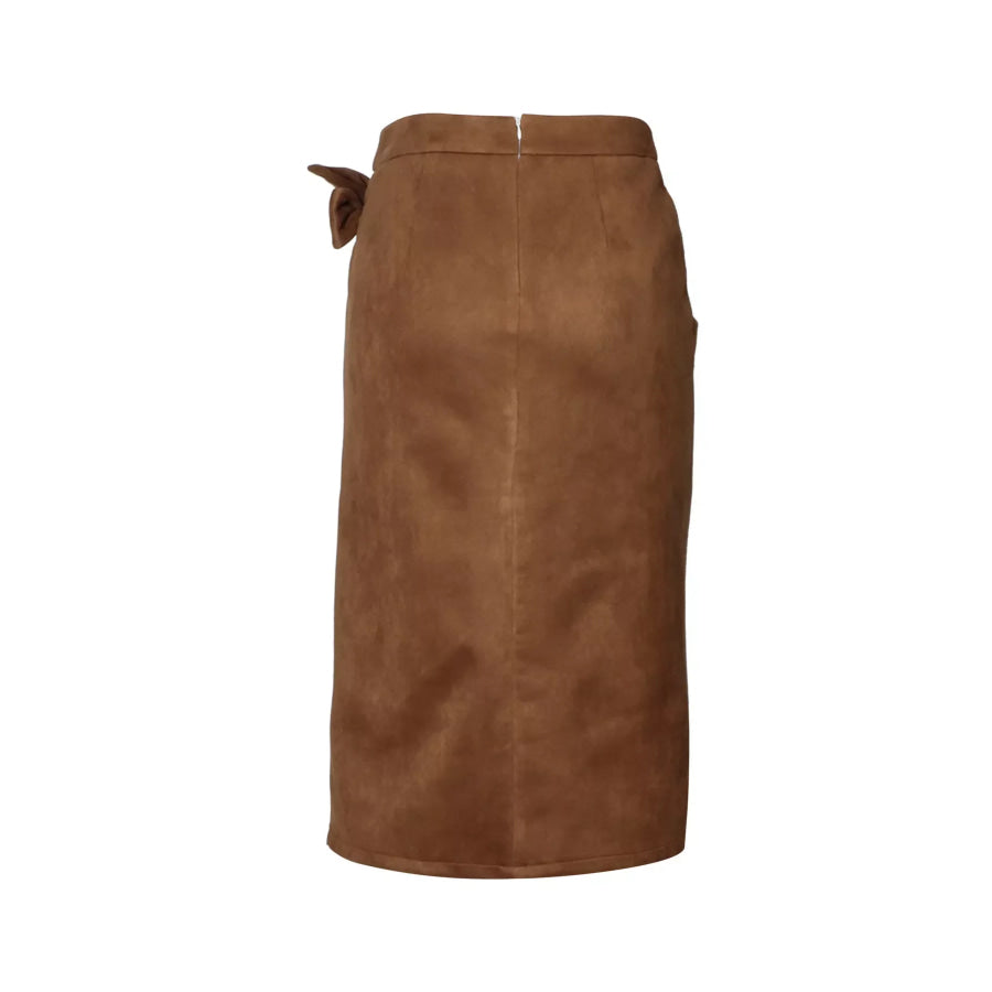 Wrap Midi Skirt Apparel and Accessories