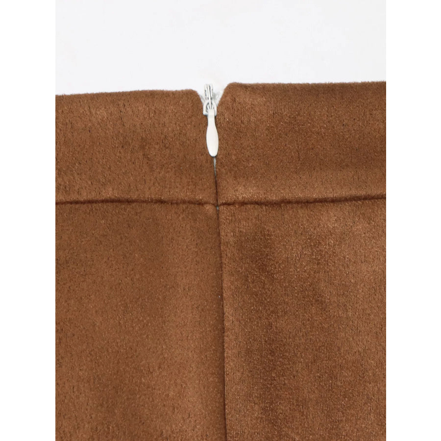 Wrap Midi Skirt Apparel and Accessories