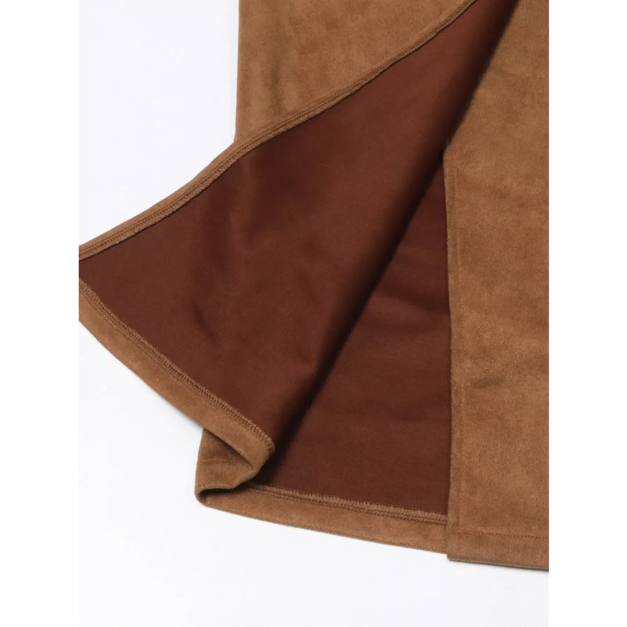 Wrap Midi Skirt Apparel and Accessories