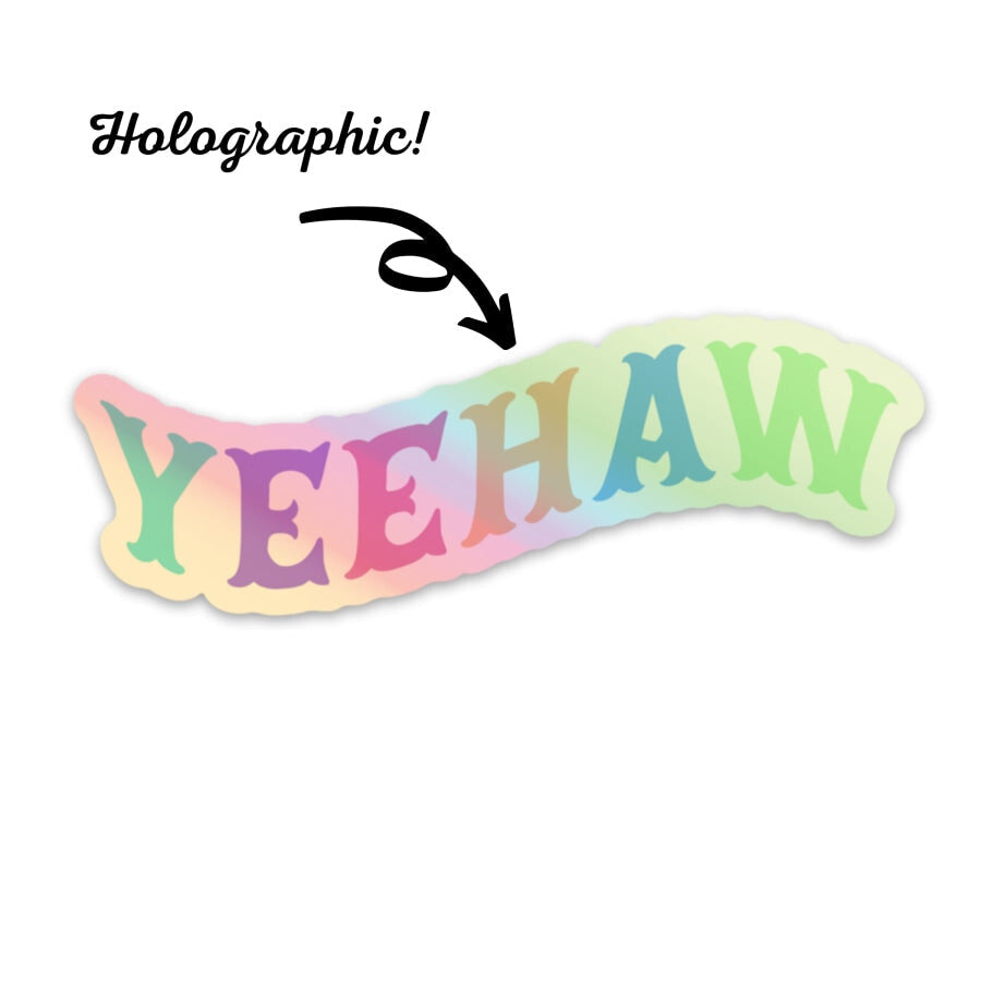 Yeehaw Sticker sticker