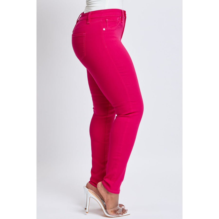 YMI Jeanswear Hyperstretch Mid-Rise Skinny Jeans Apparel and Accessories