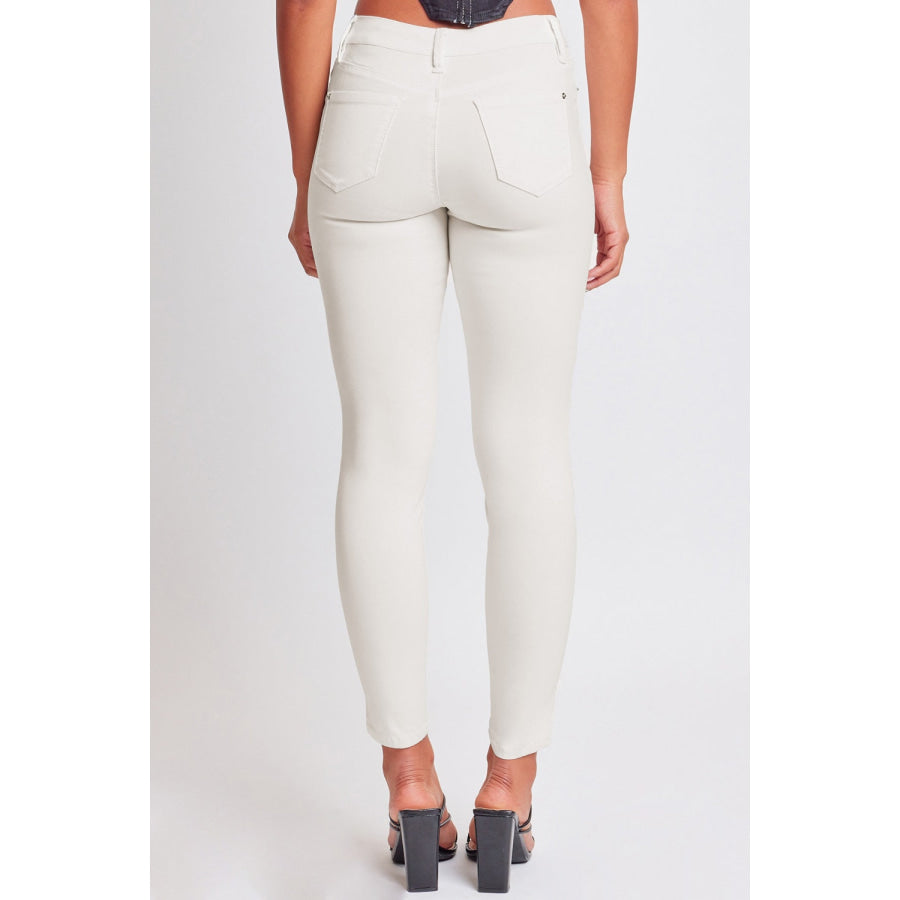 YMI Jeanswear Hyperstretch Mid-Rise Skinny Jeans Vanilla Cream / S Denim