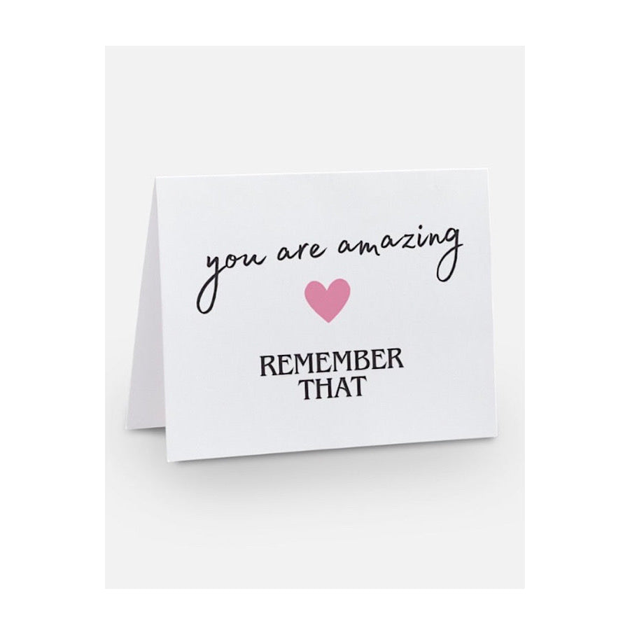 You Are Amazing Blank Notecard - ETA 2/20 WS 700 Gifts