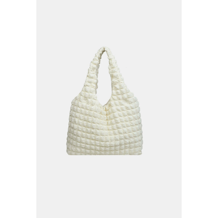 Zenana Cloud Puffy Shoulder Tote Bag Apparel and Accessories