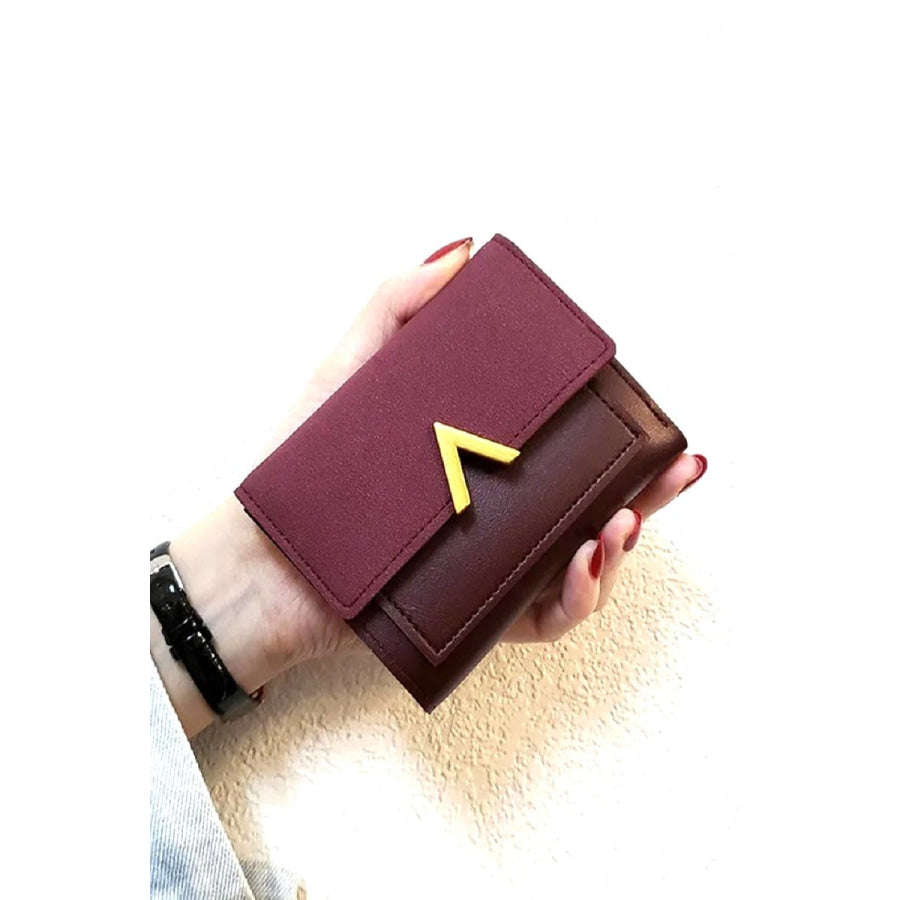 Zenana Compact Trifold Wallet Apparel and Accessories