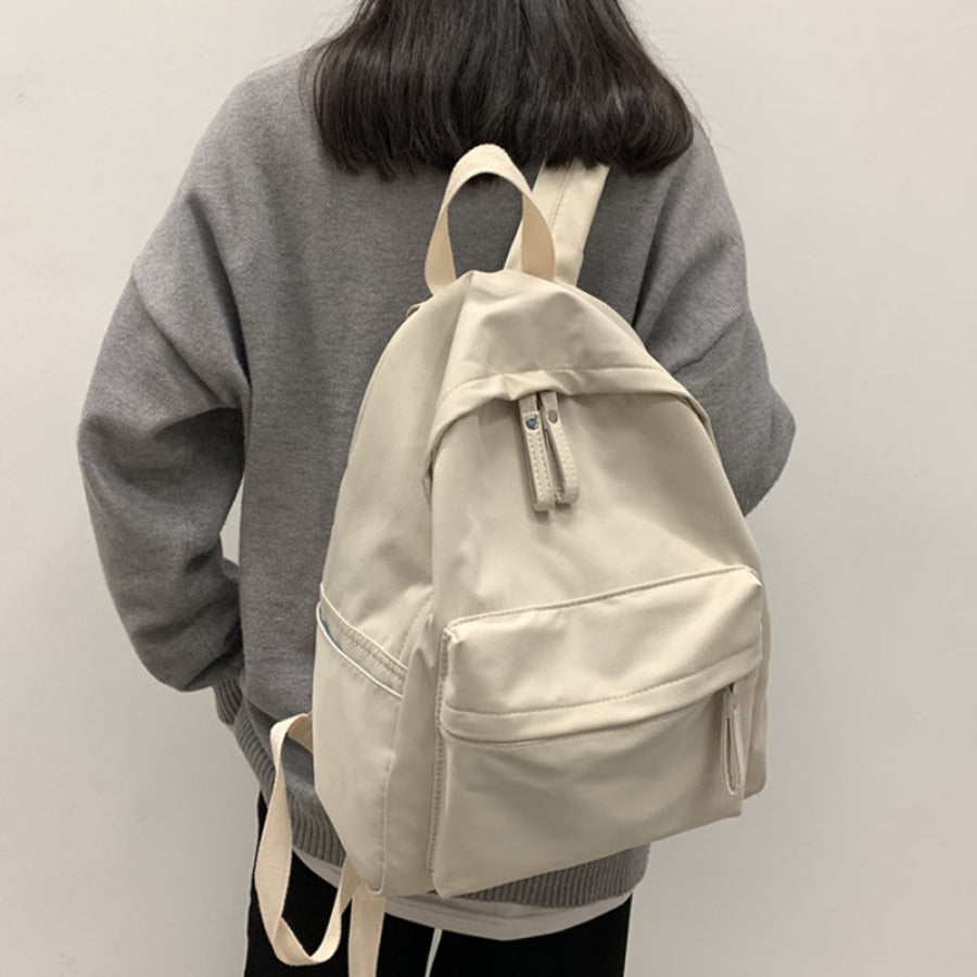 Zip Cotton Backpack Bag Apparel and Accessories