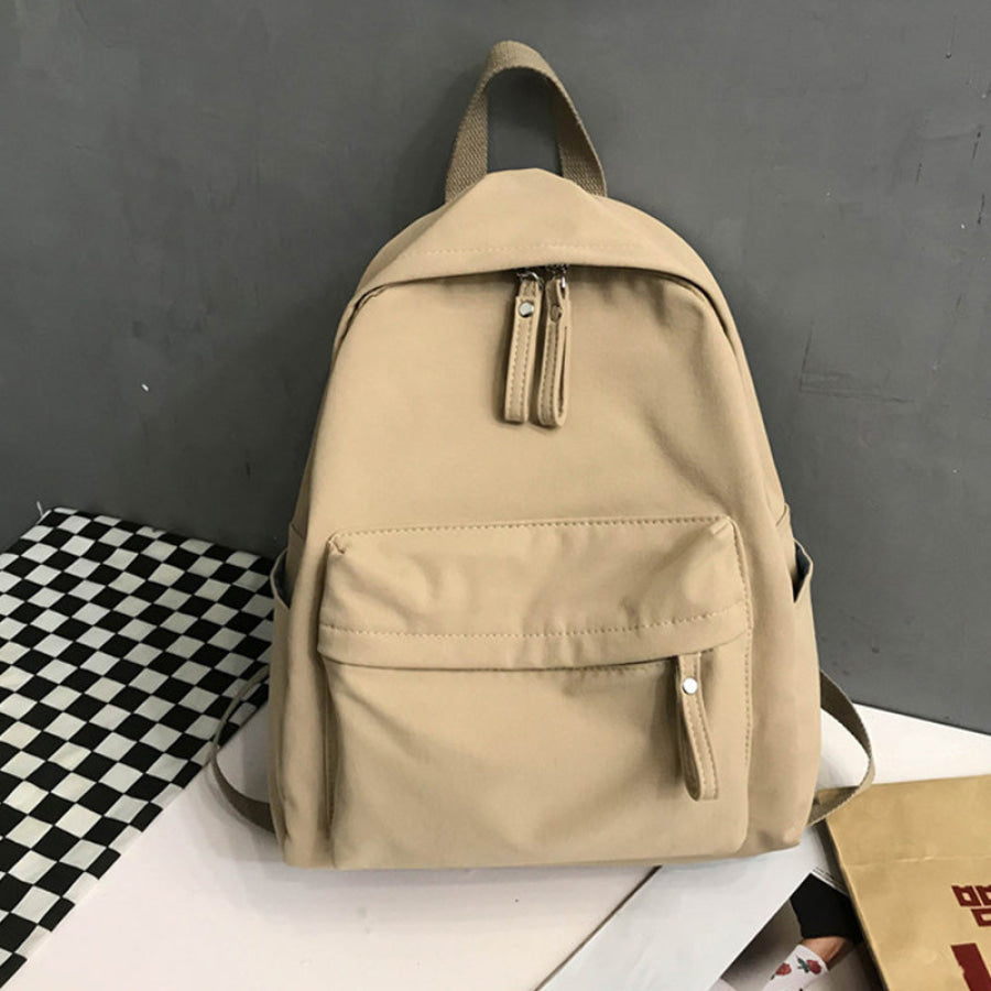 Zip Cotton Backpack Bag Apparel and Accessories