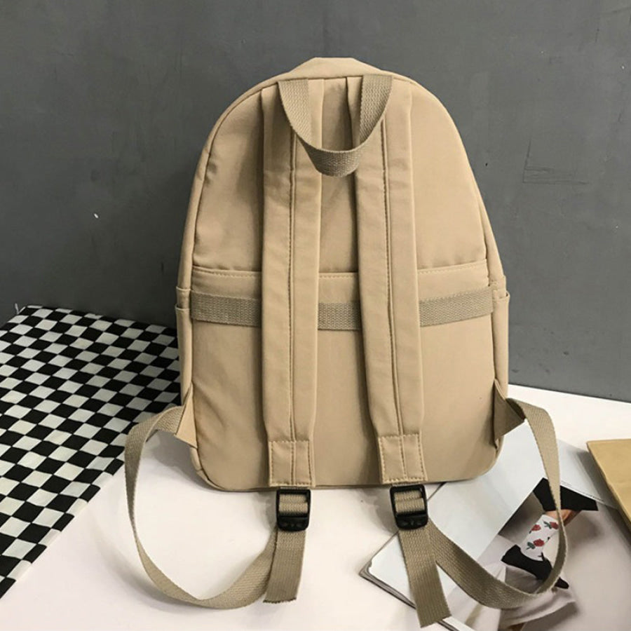 Zip Cotton Backpack Bag Apparel and Accessories