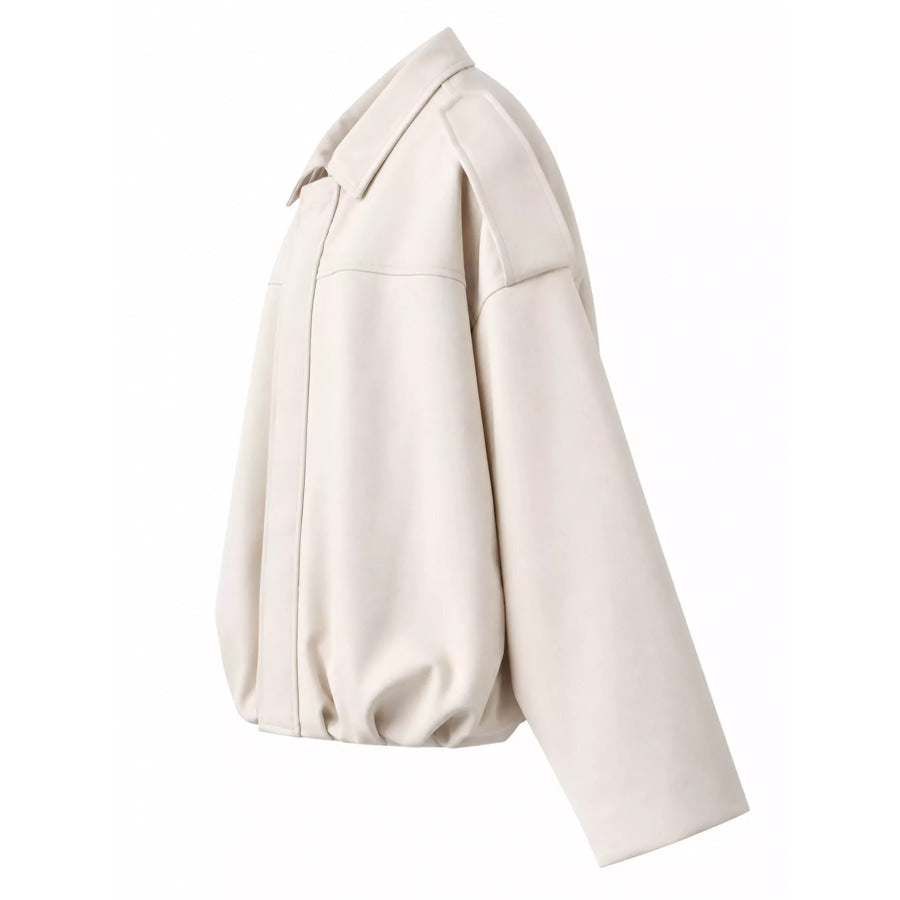Zip Up Cropped Jacket Apparel and Accessories