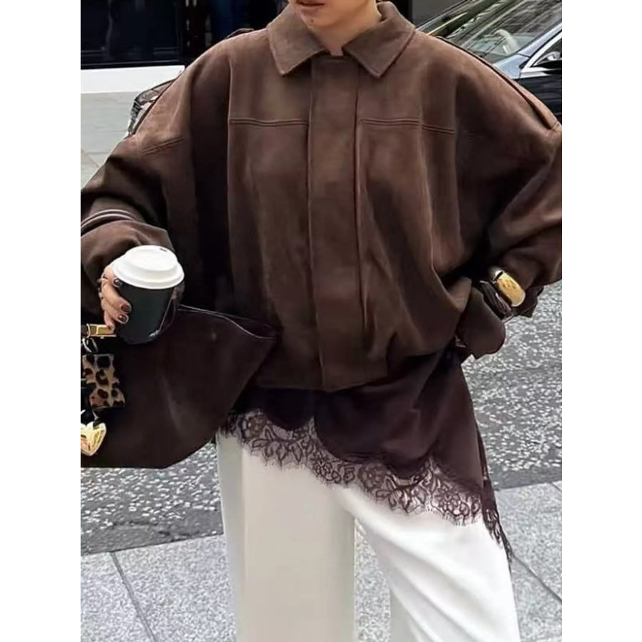 Zip Up Cropped Jacket Apparel and Accessories