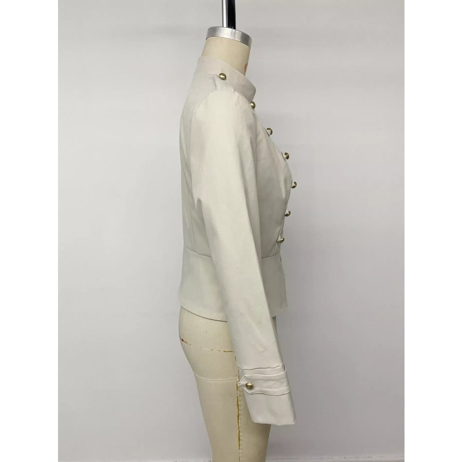 Zip Up Cropped Jacket Apparel and Accessories