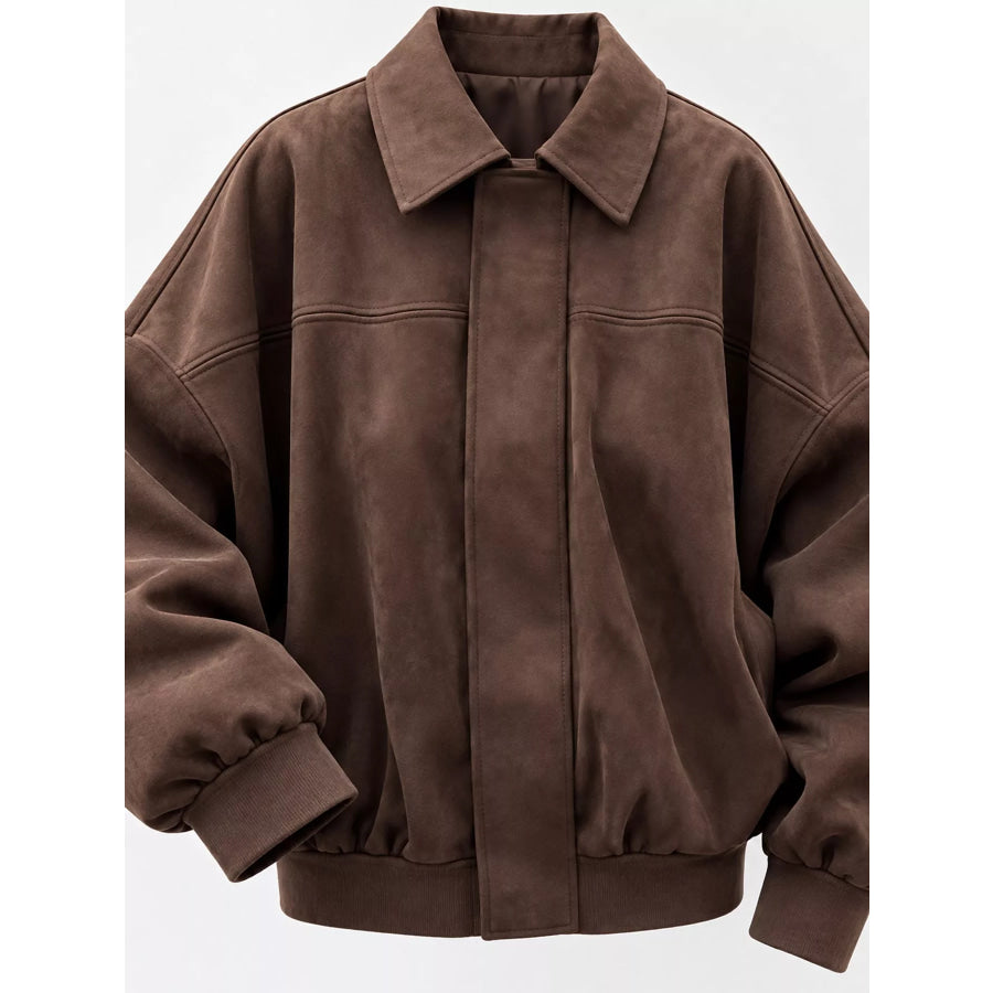 Zip Up Cropped Jacket Apparel and Accessories