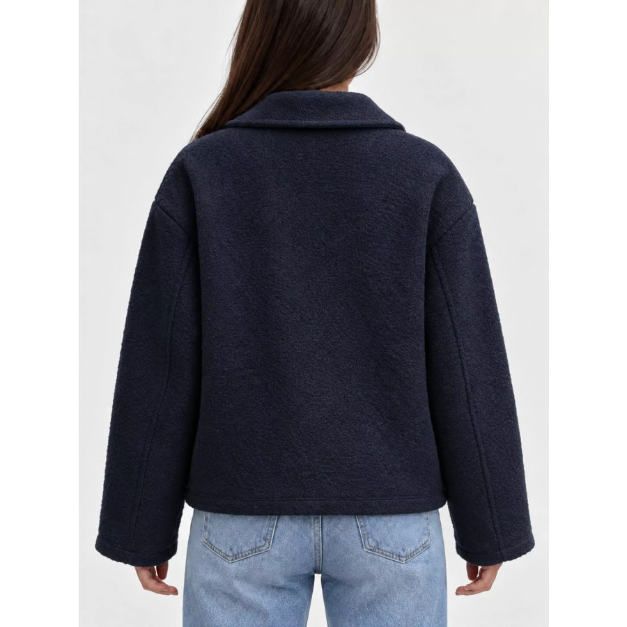 Zip Up Cropped Jacket Apparel and Accessories