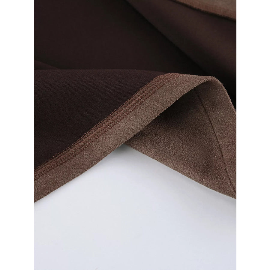 Zip-Up Dropped Shoulder Jacket Apparel and Accessories