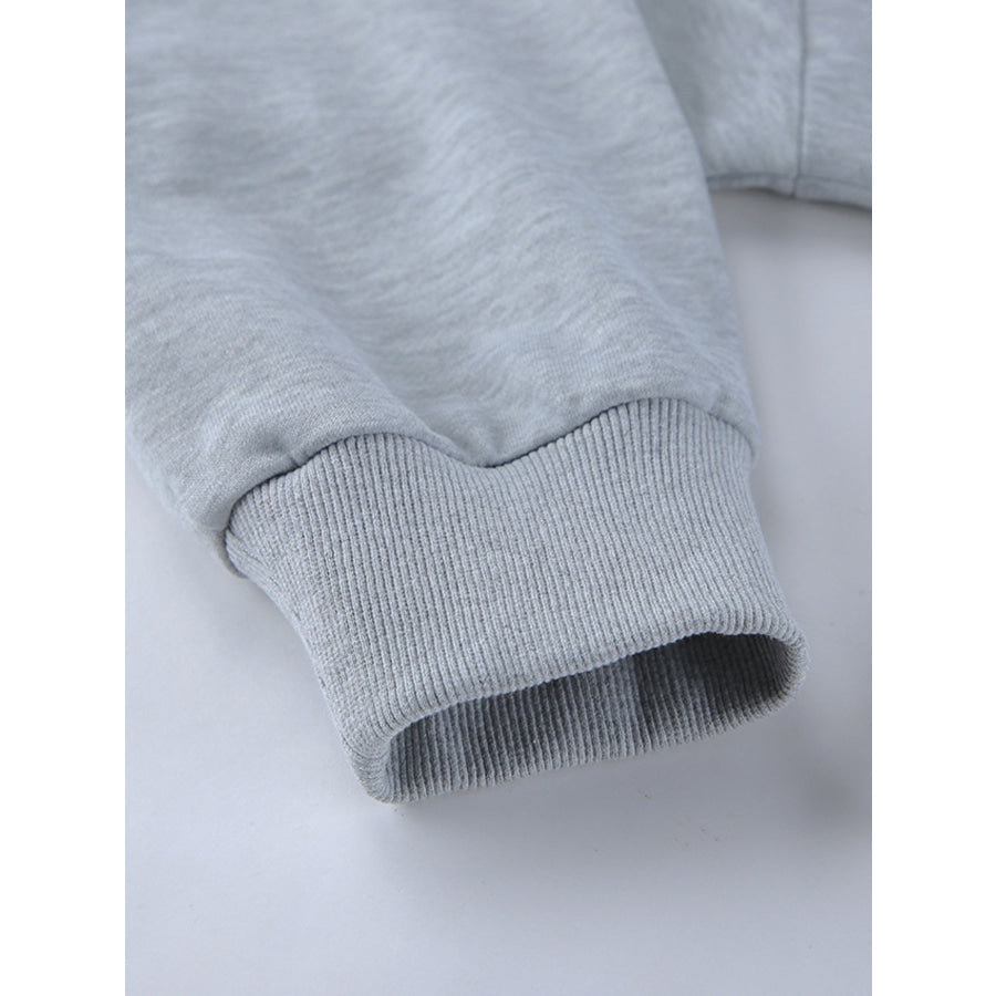 Zip Up Hoodie & Wide Leg Pants Set Apparel and Accessories