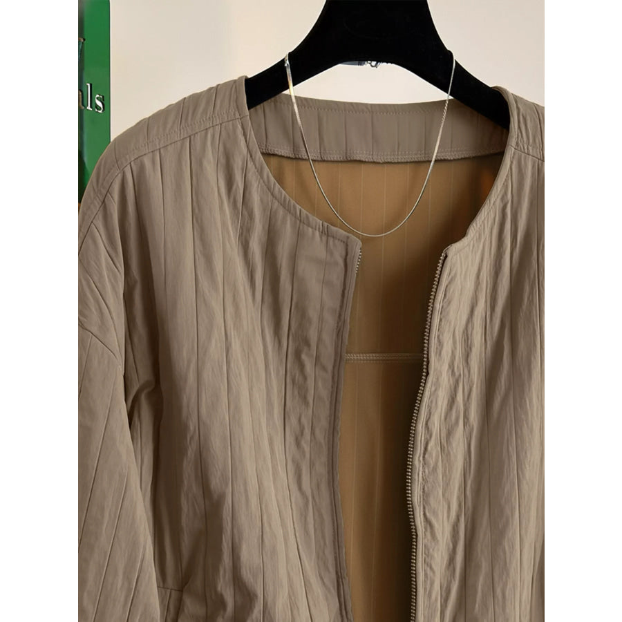 Zip Up Lightweight Jacket Apparel and Accessories