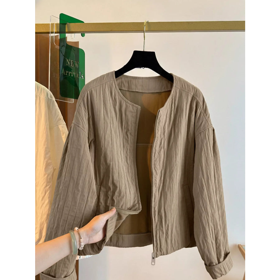 Zip Up Lightweight Jacket Apparel and Accessories