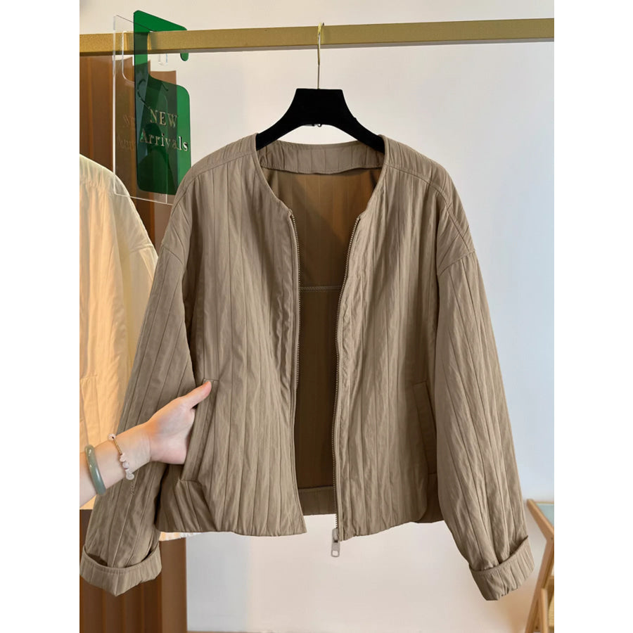 Zip Up Lightweight Jacket Apparel and Accessories