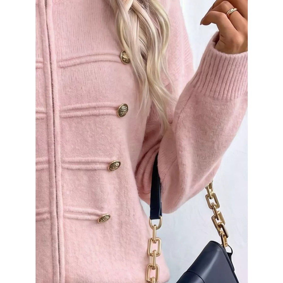 Zip-Up Long Sleeve Cardigan Apparel and Accessories