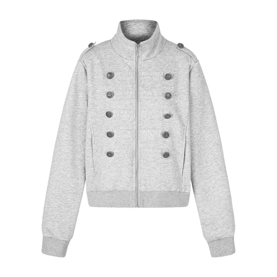 Zip Up Long Sleeve Jacket Apparel and Accessories