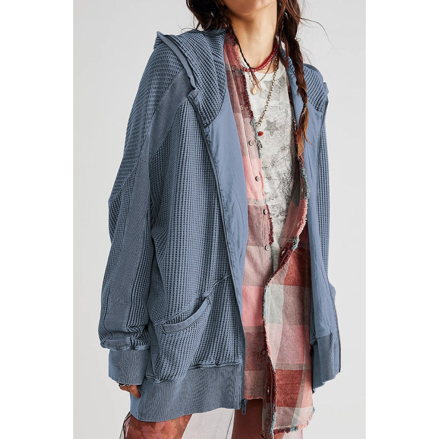 Zip-Up Long Sleeve Jacket