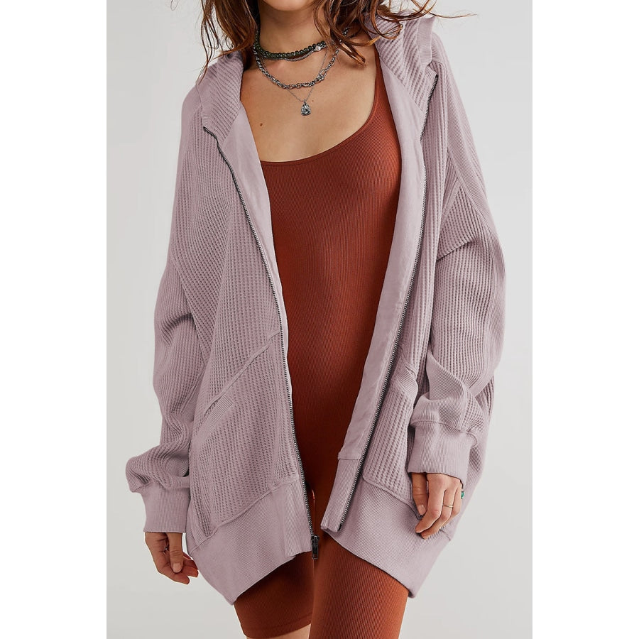 Zip-Up Long Sleeve Jacket