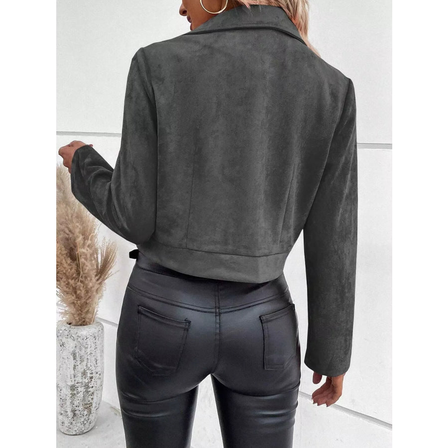 Zip Up Moto Jacket Apparel and Accessories