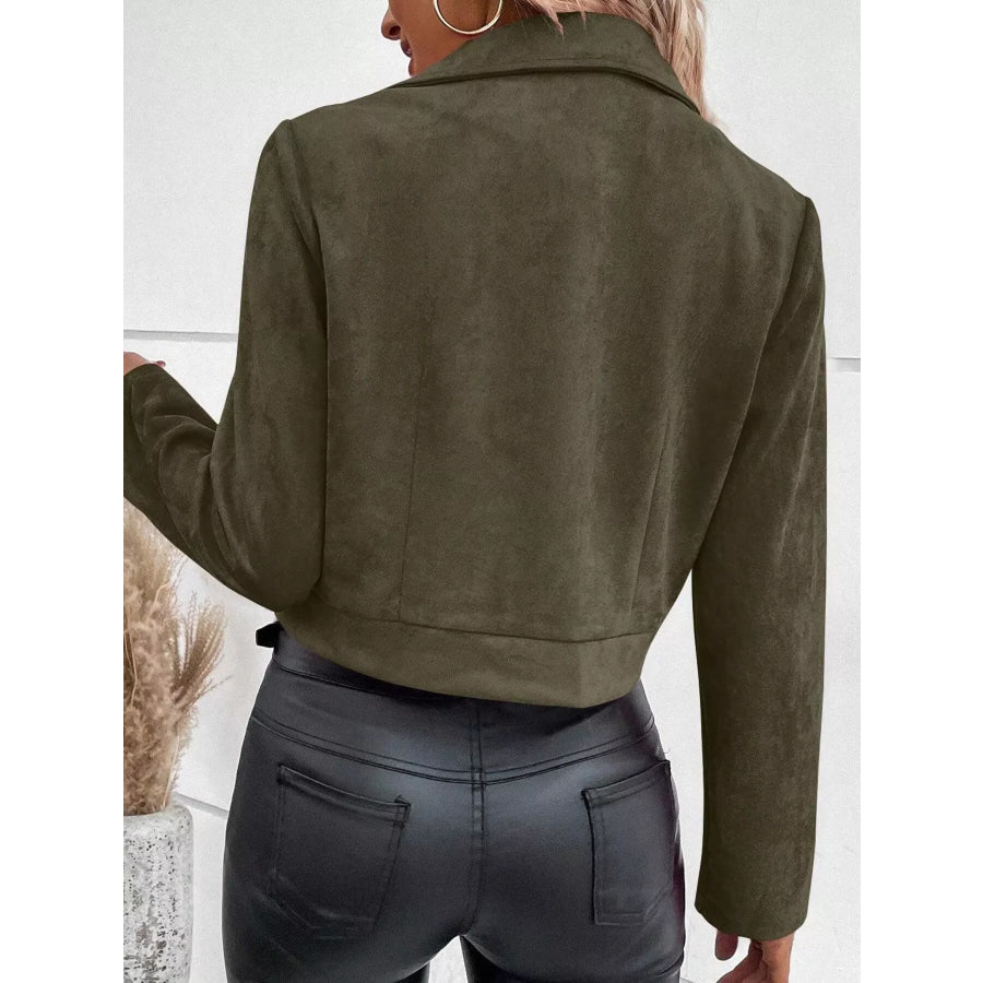 Zip Up Moto Jacket Apparel and Accessories