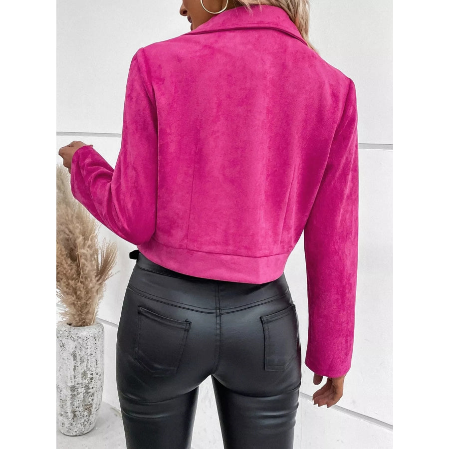 Zip Up Moto Jacket Apparel and Accessories