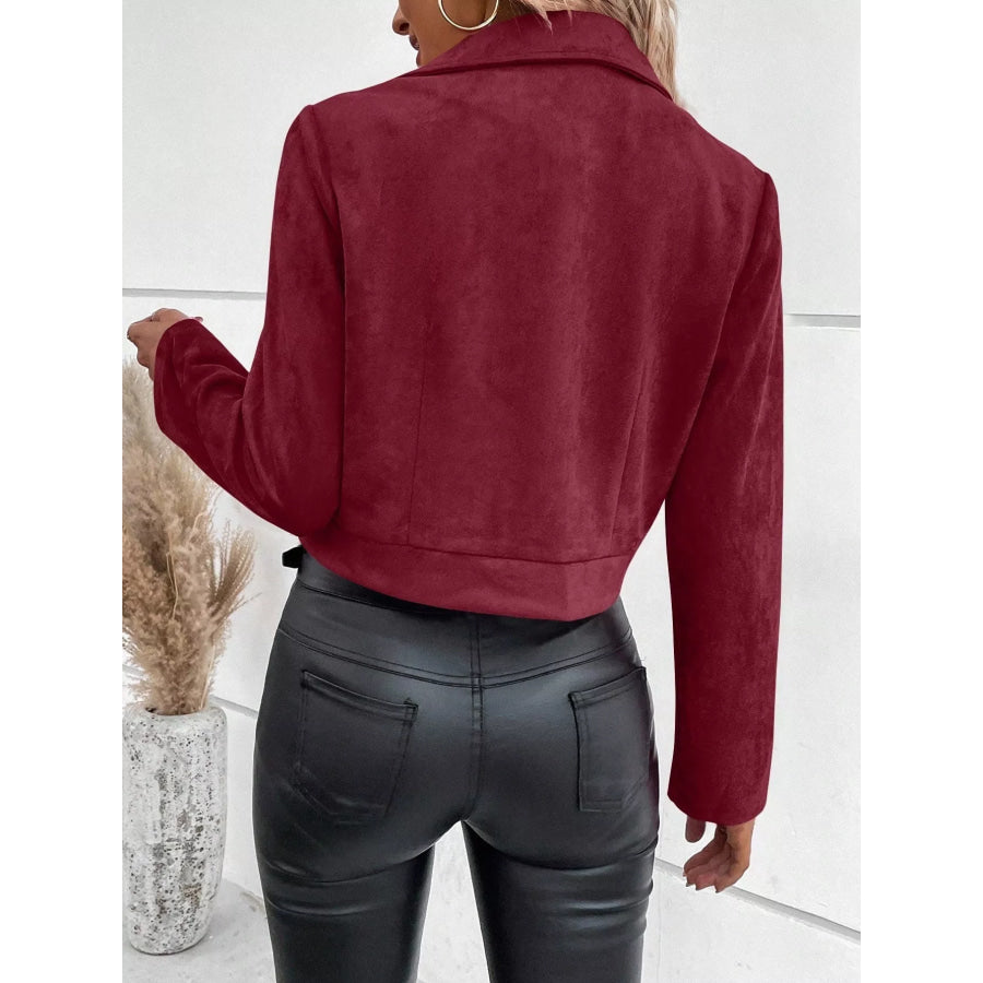 Zip Up Moto Jacket Apparel and Accessories