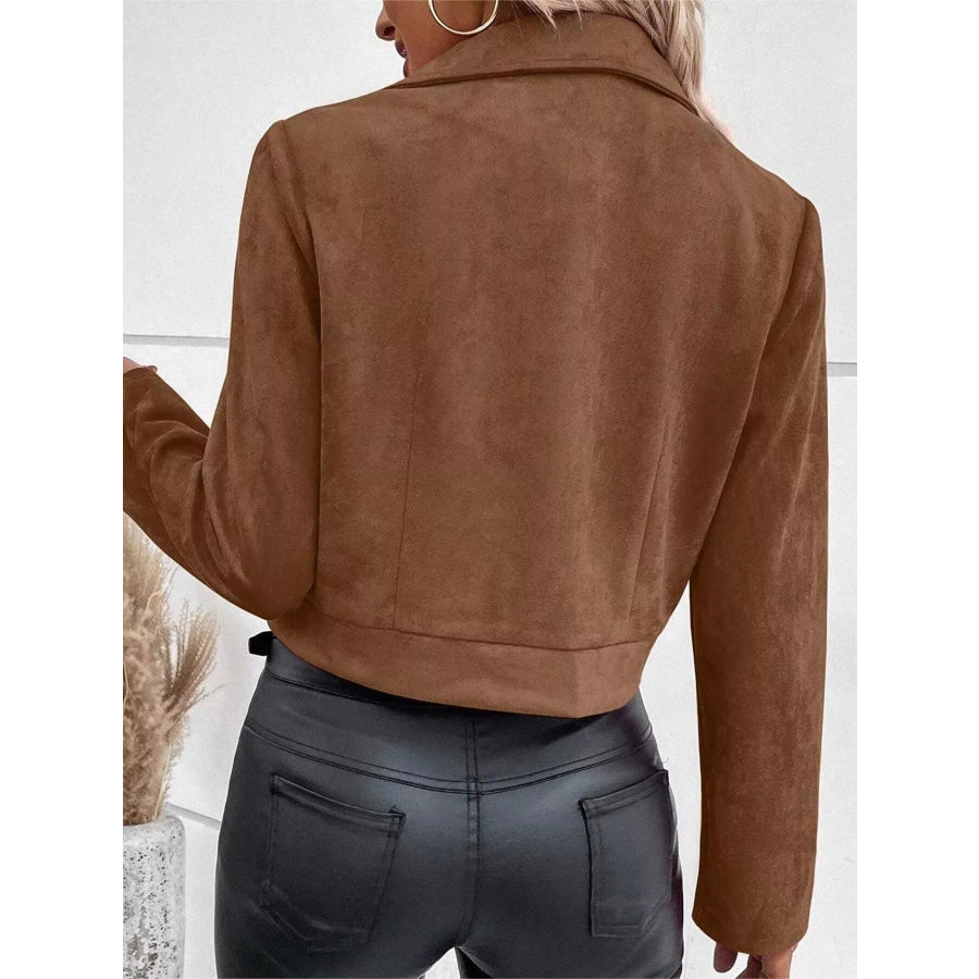 Zip Up Moto Jacket Apparel and Accessories