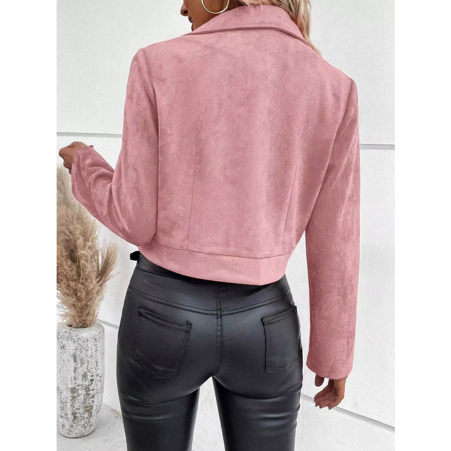 Zip Up Moto Jacket Apparel and Accessories