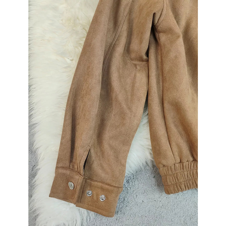 Zip Up Oversized Jacket Apparel and Accessories