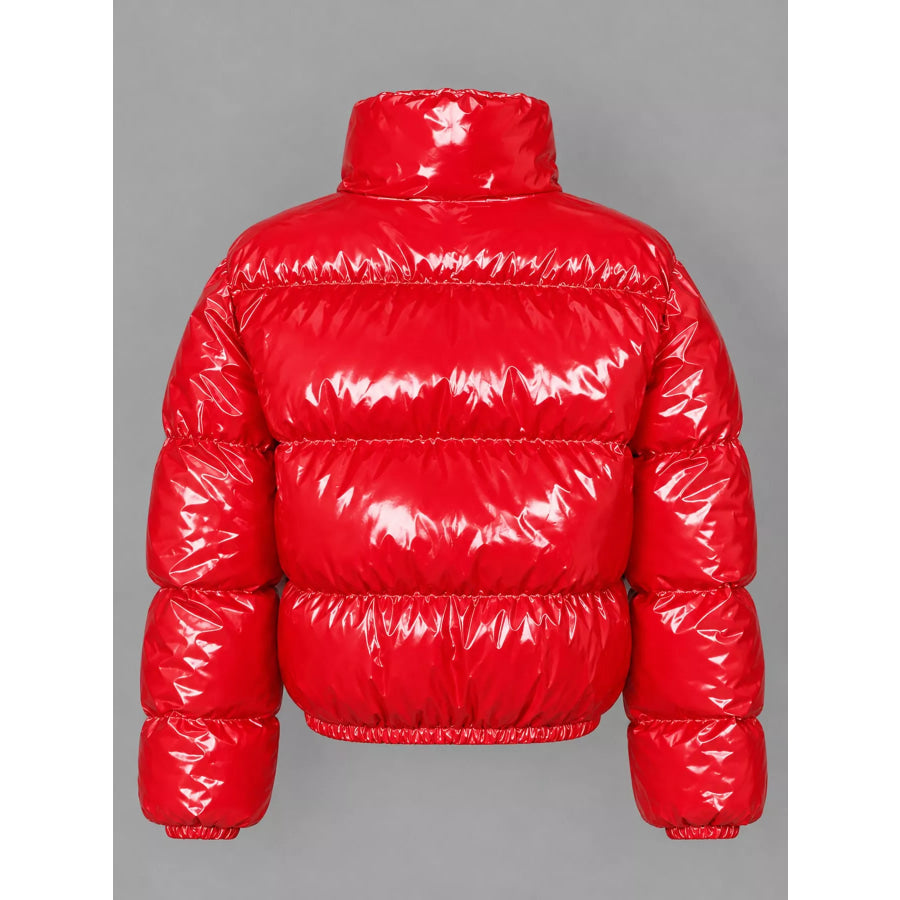 Zip Up Puffer Jacket Apparel and Accessories