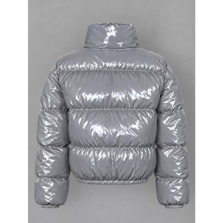 Zip Up Puffer Jacket Apparel and Accessories