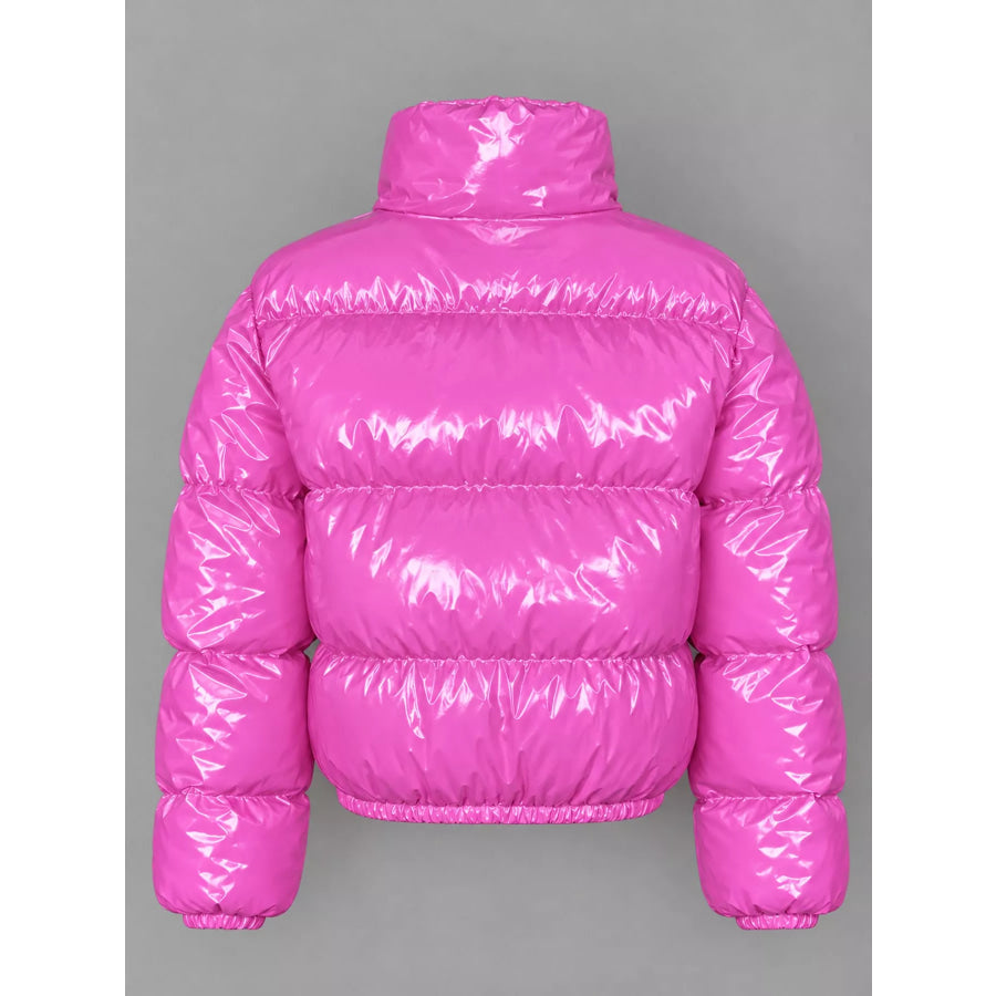 Zip Up Puffer Jacket Apparel and Accessories