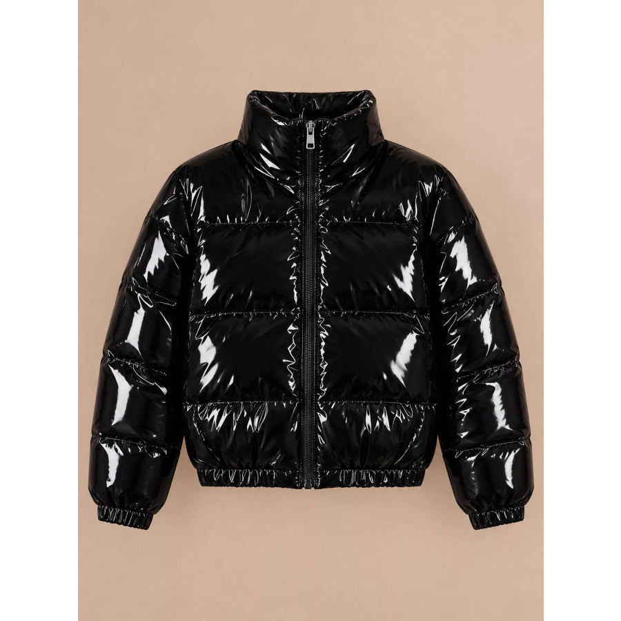 Zip Up Puffer Jacket Apparel and Accessories