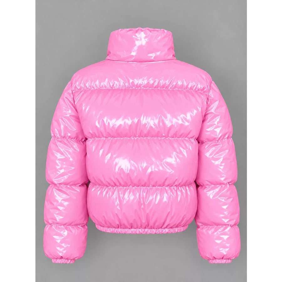 Zip Up Puffer Jacket Apparel and Accessories