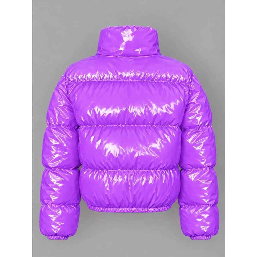 Zip Up Puffer Jacket Apparel and Accessories
