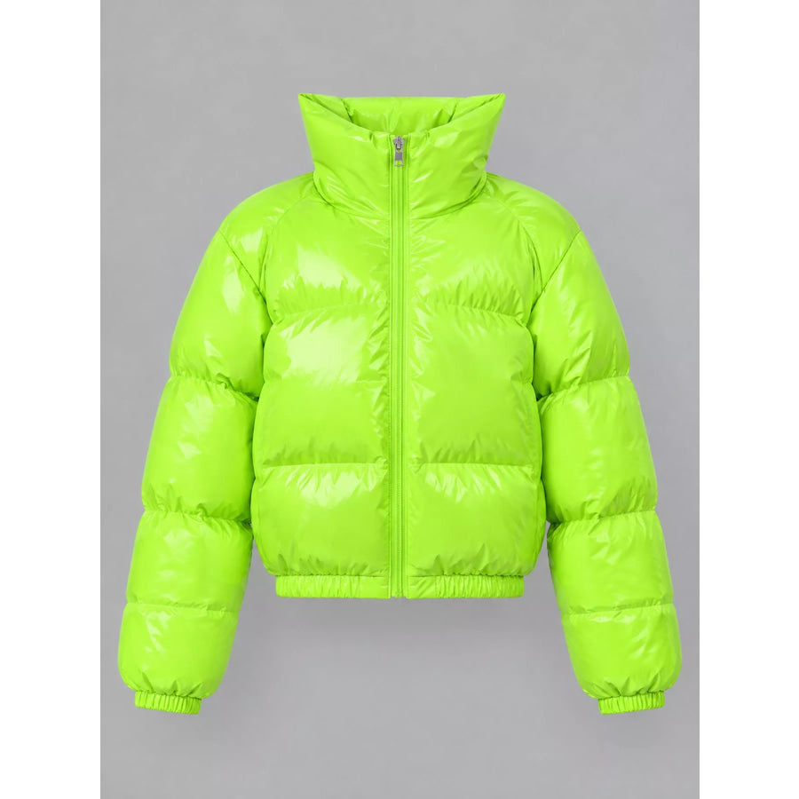 Zip Up Puffer Jacket Apparel and Accessories