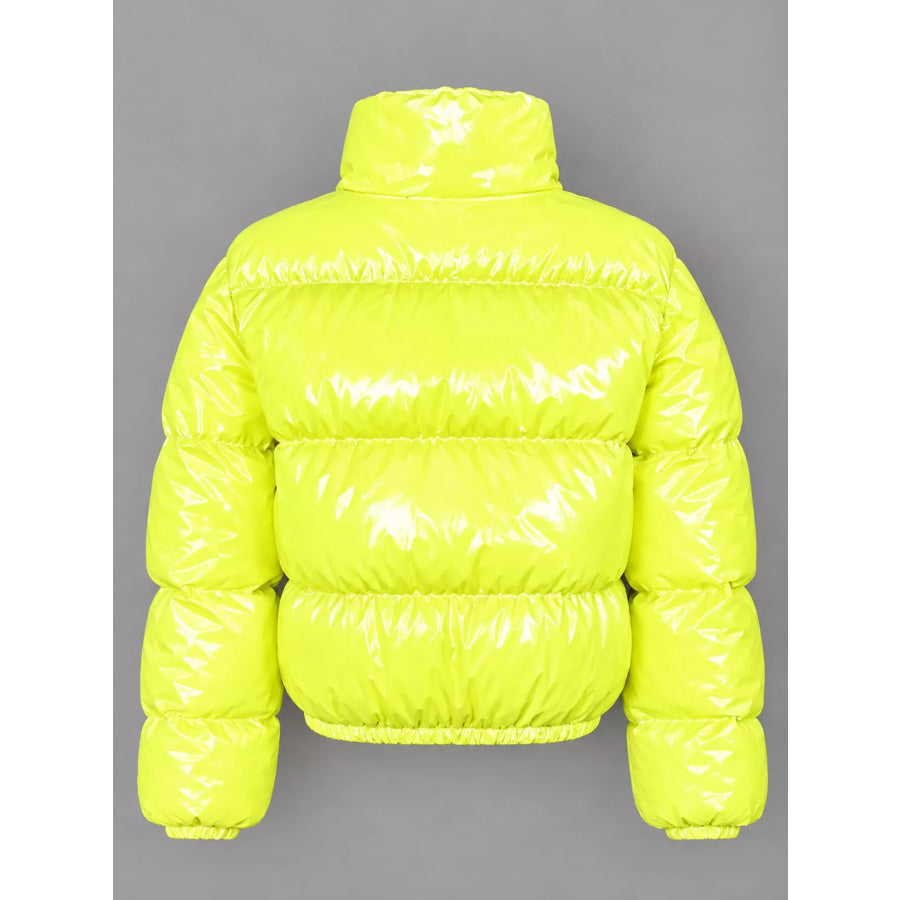 Zip Up Puffer Jacket Apparel and Accessories