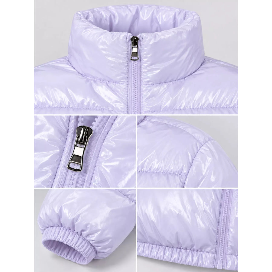 Zip Up Puffer Jacket Apparel and Accessories