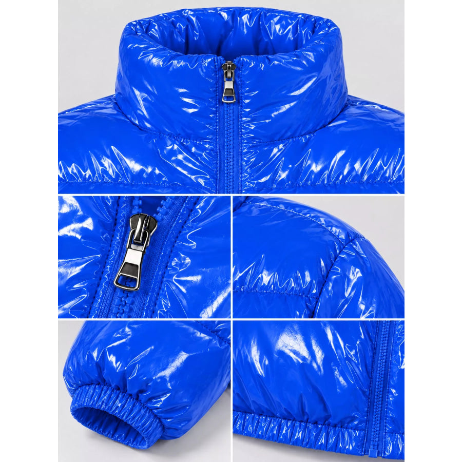 Zip Up Puffer Jacket Apparel and Accessories