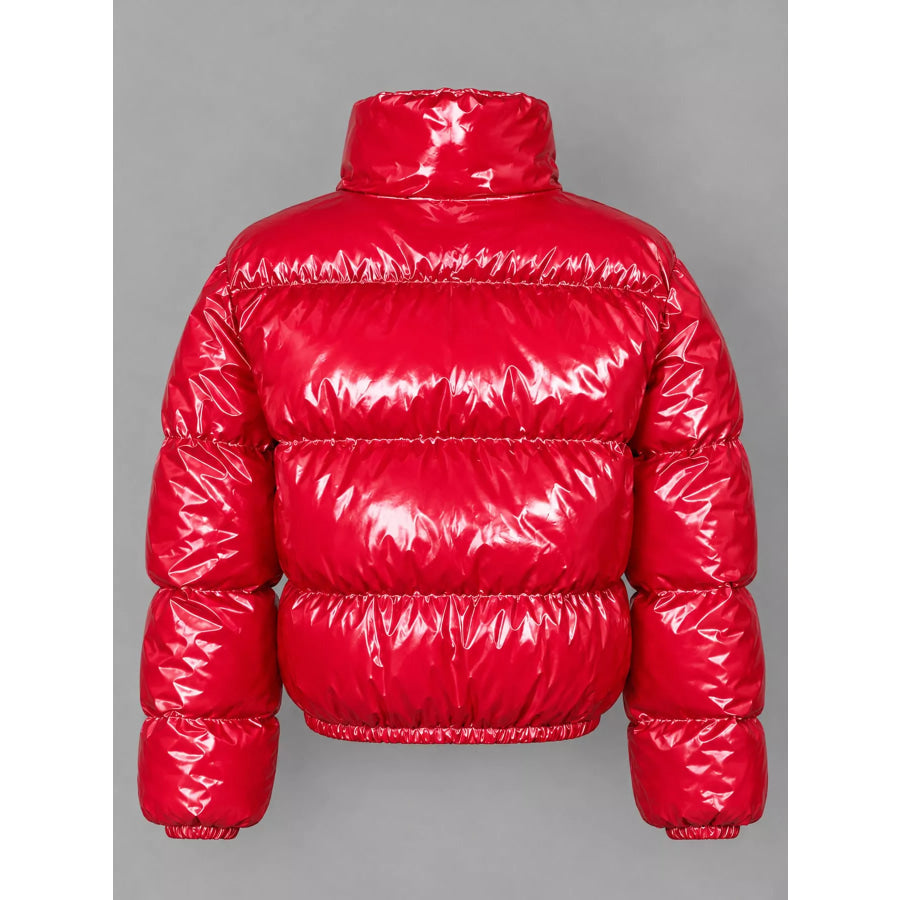 Zip Up Puffer Jacket Apparel and Accessories