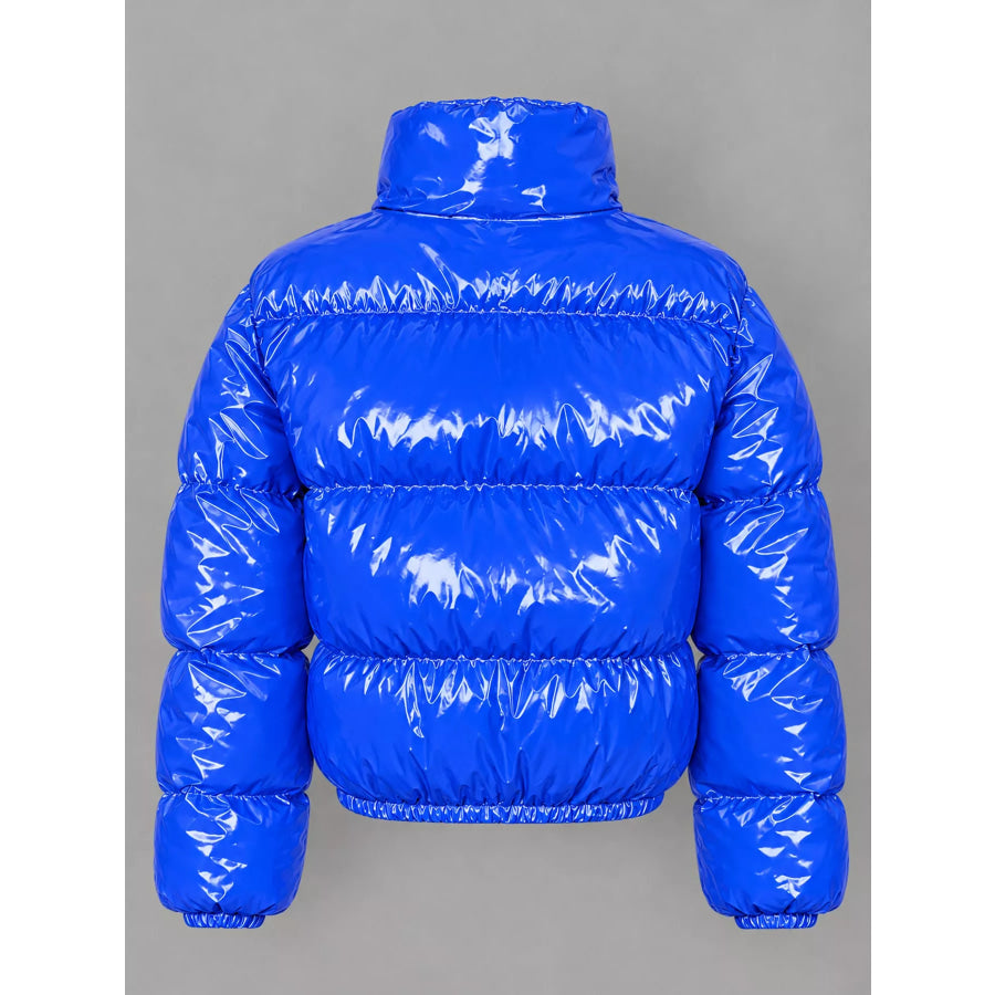Zip Up Puffer Jacket Apparel and Accessories