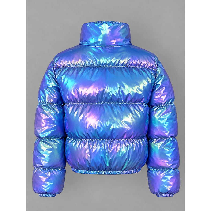 Zip Up Puffer Jacket Apparel and Accessories