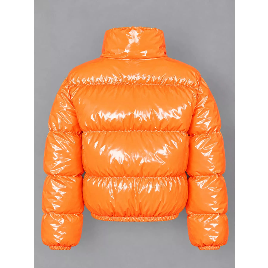 Zip Up Puffer Jacket Apparel and Accessories