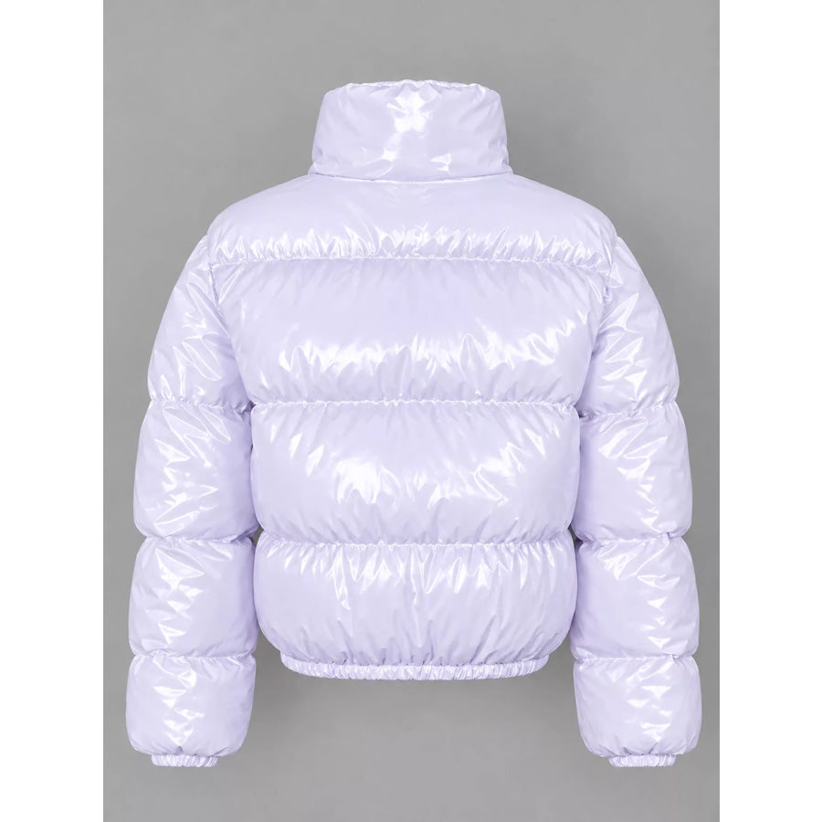 Zip Up Puffer Jacket Apparel and Accessories