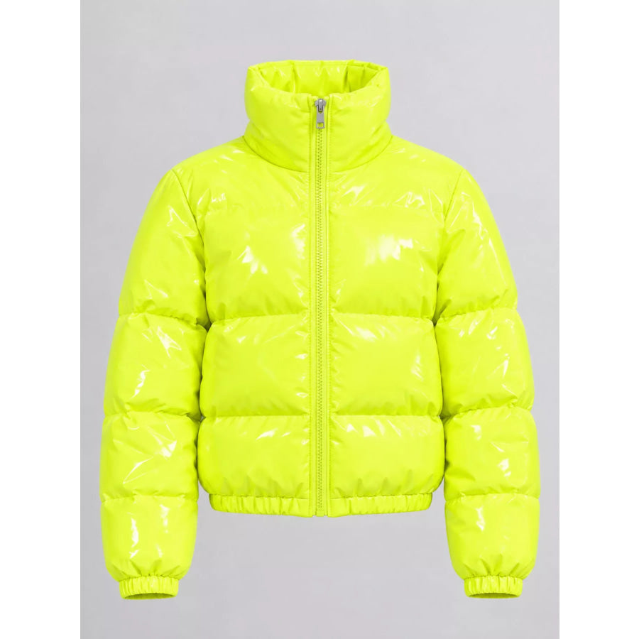 Zip Up Puffer Jacket Apparel and Accessories